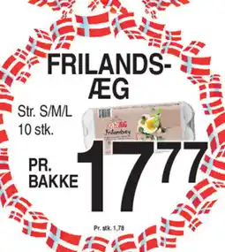 ABC Lavpris FRILANDS- ÆG tilbud