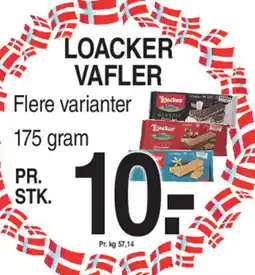 ABC Lavpris LOACKER VAFLER Flere varianter tilbud