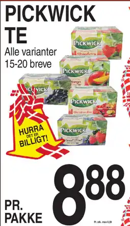 ABC Lavpris PICKWICK TE tilbud