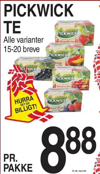 ABC Lavpris PICKWICK TE tilbud