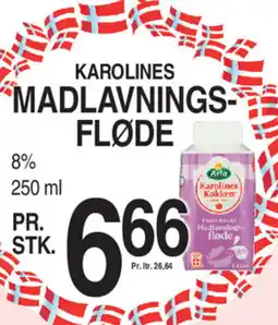 ABC Lavpris KAROLINES MADLAVNINGS- FLØDE tilbud