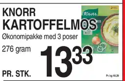 ABC Lavpris KNORR KARTOFFELMOS tilbud