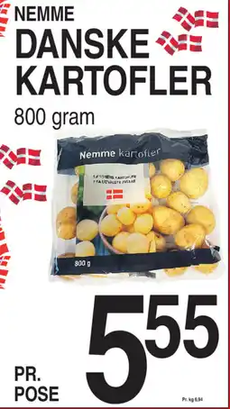 ABC Lavpris NEMME DANSKE KARTOFLER tilbud