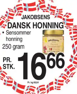ABC Lavpris JAKOBSENS DANSK HONNING tilbud