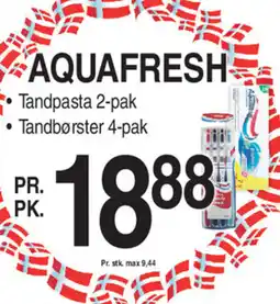 ABC Lavpris AQUAFRESH tilbud