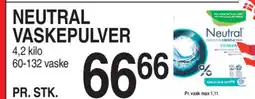 ABC Lavpris NEUTRAL VASKEPULVER tilbud