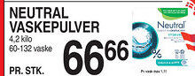 ABC Lavpris NEUTRAL VASKEPULVER tilbud