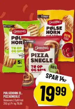 Løvbjerg PØLSEHORN EL. PIZZASNEGLE tilbud