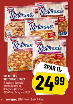 Løvbjerg DR. OETKER RISTORANTE PIZZA tilbud