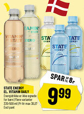 Løvbjerg STATE ENERGY EL. VITAMIN DAILY tilbud