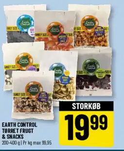 Løvbjerg Earth control tørret frugt & snacks tilbud