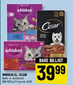 Løvbjerg Whiskas el. cesar tilbud