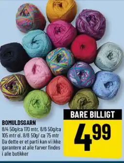 Løvbjerg BOMULDSGARN tilbud