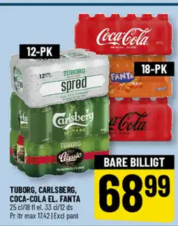 Løvbjerg Tuborg, carlsberg, coca-cola el. fanta tilbud