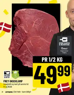 Løvbjerg Frey okseklump tilbud