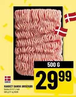 Løvbjerg HAKKET DANSK GRISEKØD tilbud
