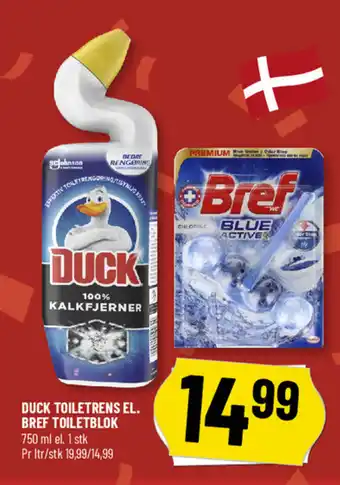Løvbjerg Duck toiletrens el. bref toiletblok tilbud