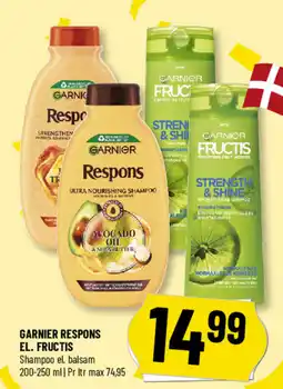 Løvbjerg GARNIER RESPONS EL. FRUCTIS tilbud