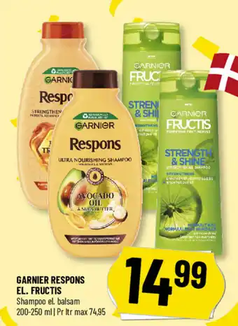 Løvbjerg GARNIER RESPONS EL. FRUCTIS tilbud