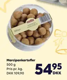 BorderShop Marcipankartofler, DKK 54.95 tilbud