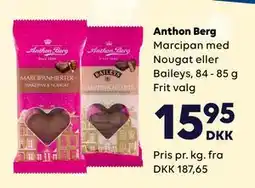 BorderShop Anthon Berg, DKK 15.95 tilbud