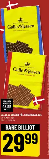 Løvbjerg GALLE & JESSEN PÅLÆGSCHOKOLADE tilbud