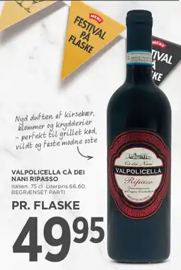 MENY VALPOLICELLA CÀ DEI NANI RIPASSO tilbud