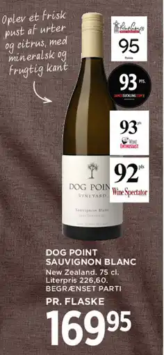 MENY DOG POINT SAUVIGNON BLANC tilbud