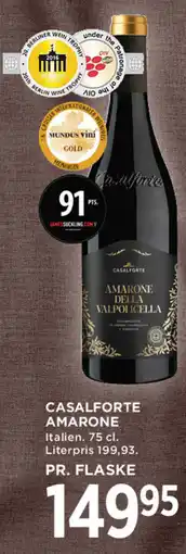MENY CASALFORTE AMARONE tilbud