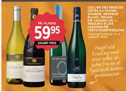 MENY Cellier des princes côtes du rhône grande réserve blanc, tilbud