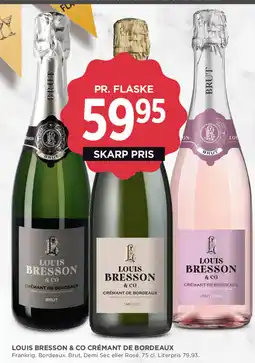 MENY Louis bresson & co crémant de bordeaux tilbud