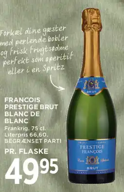 MENY Francois prestige brut blanc de blanc tilbud