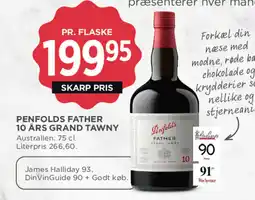 MENY Penfolds father 10 års grand tawny tilbud