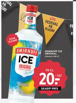 MENY SMIRNOFF ICE ORIGINAL tilbud