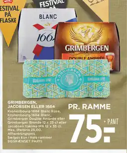 MENY GRIMBERGEN JACOBSEN ELLER 1664 , tilbud