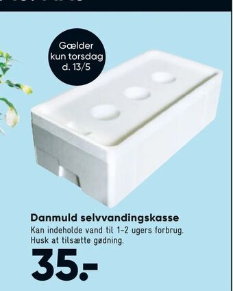Bilka Danmuld selvvandings kasse tilbud