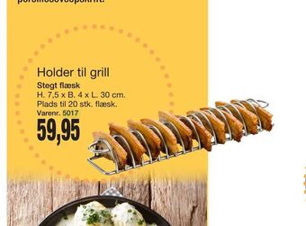 Harald Nyborg Holder til grill tilbud