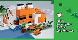 Lego Rævehytten tilbud
