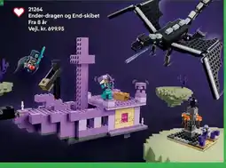 Lego Ender-dragen og End-skibet tilbud
