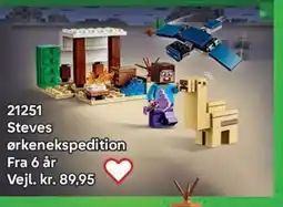 Lego Steves ørkenekspedition tilbud