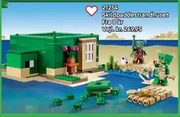 Lego Skildpaddestrandhuset tilbud
