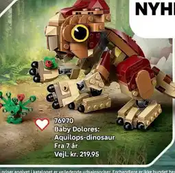 Lego Baby Dolores: Aquilops-dinosaur tilbud