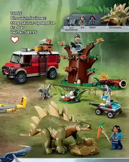 Lego Dinosaurmissioner: Stegosaurus-opdagelse tilbud
