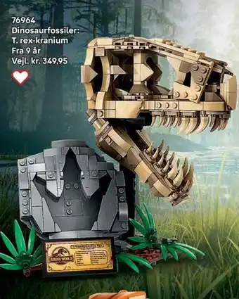 Lego Dinosaurfossiler: T. rex-kranium tilbud