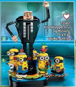 Lego Klodsbygget Gru og Minions tilbud