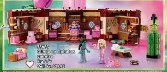 Lego Glinda og Elphabas værelse tilbud