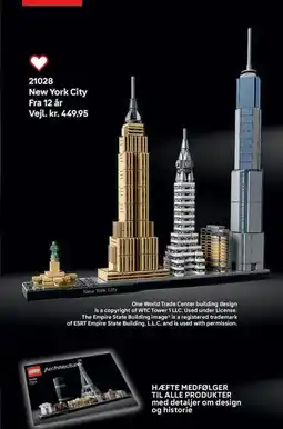Lego New York City tilbud