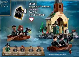Lego Hogwarts -slottets bådehus tilbud
