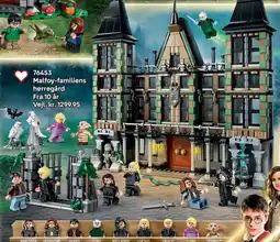 Lego Malfoy-familiens herregård tilbud
