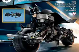 Lego Byg selv-figur af Batman og Batpod-motorcyklen tilbud